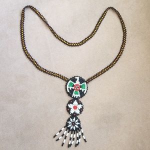 Chaquira Handmade Necklace.